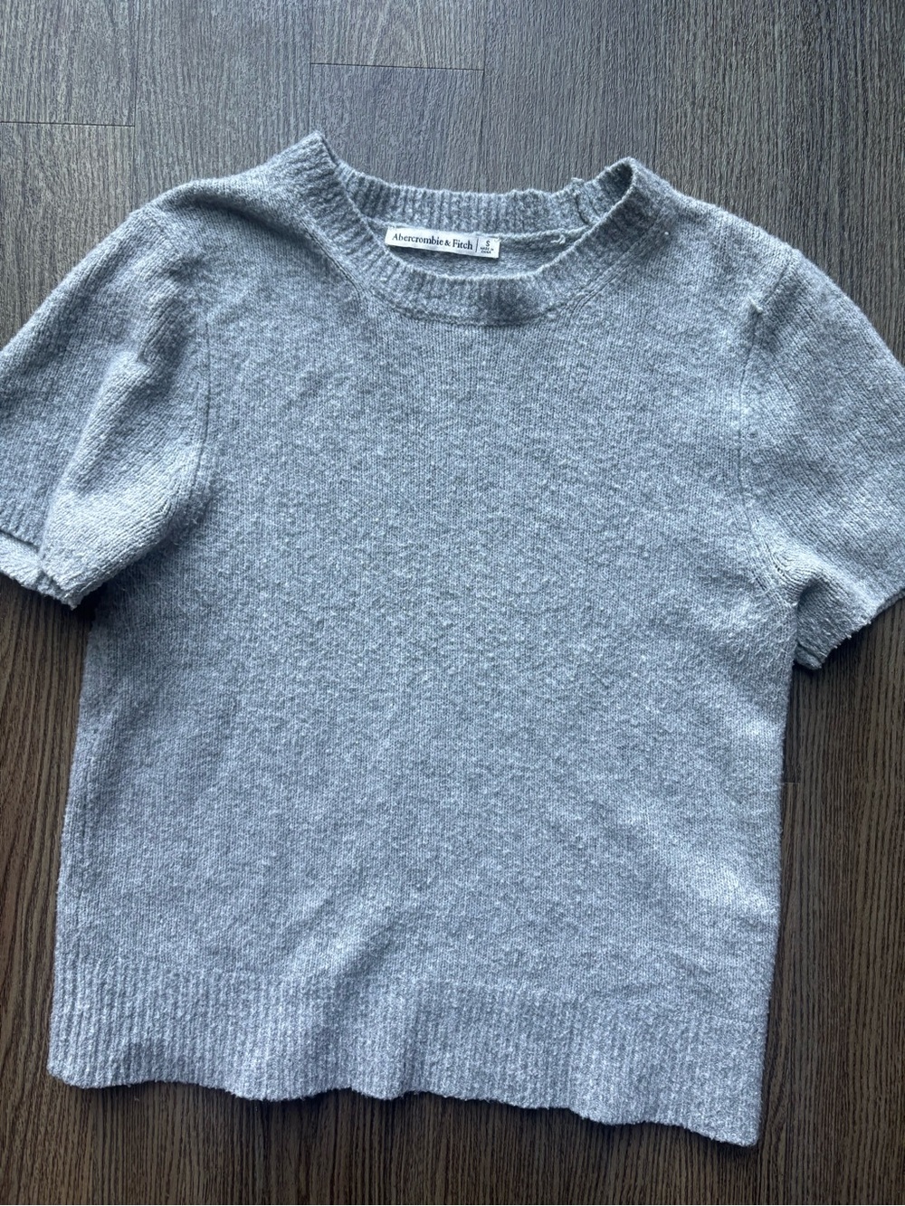 Abercrombie & Fitch Short Sleeve Sweater Top